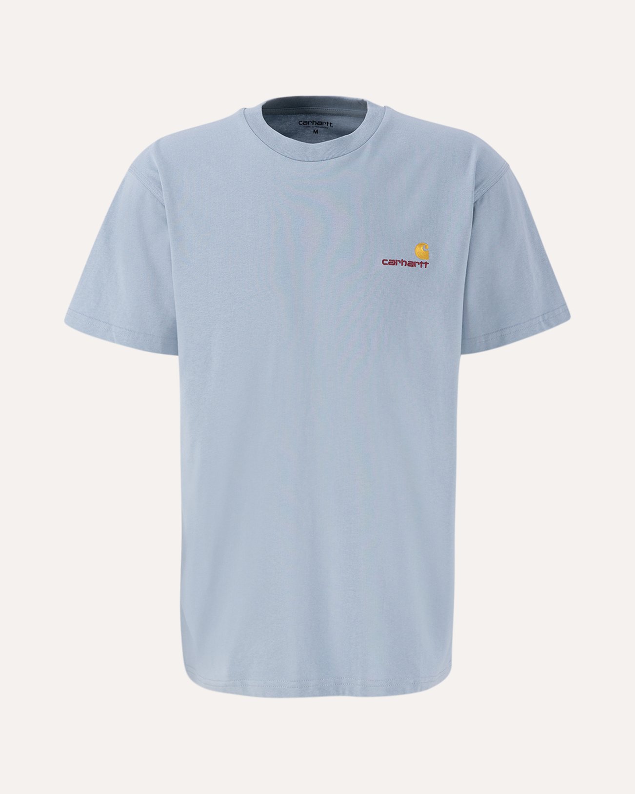 Carhartt WIP S/S American Script T-Shirt BLAUW 1