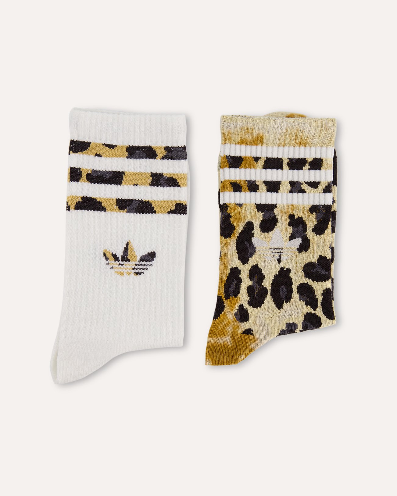 adidas Leopard Socks 2-Pair BRUIN 1