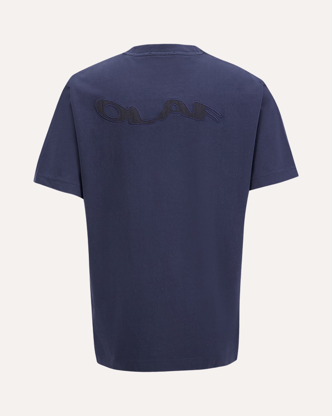 OLAF Ripstop Applique Relaxed Tee BLAUW 1