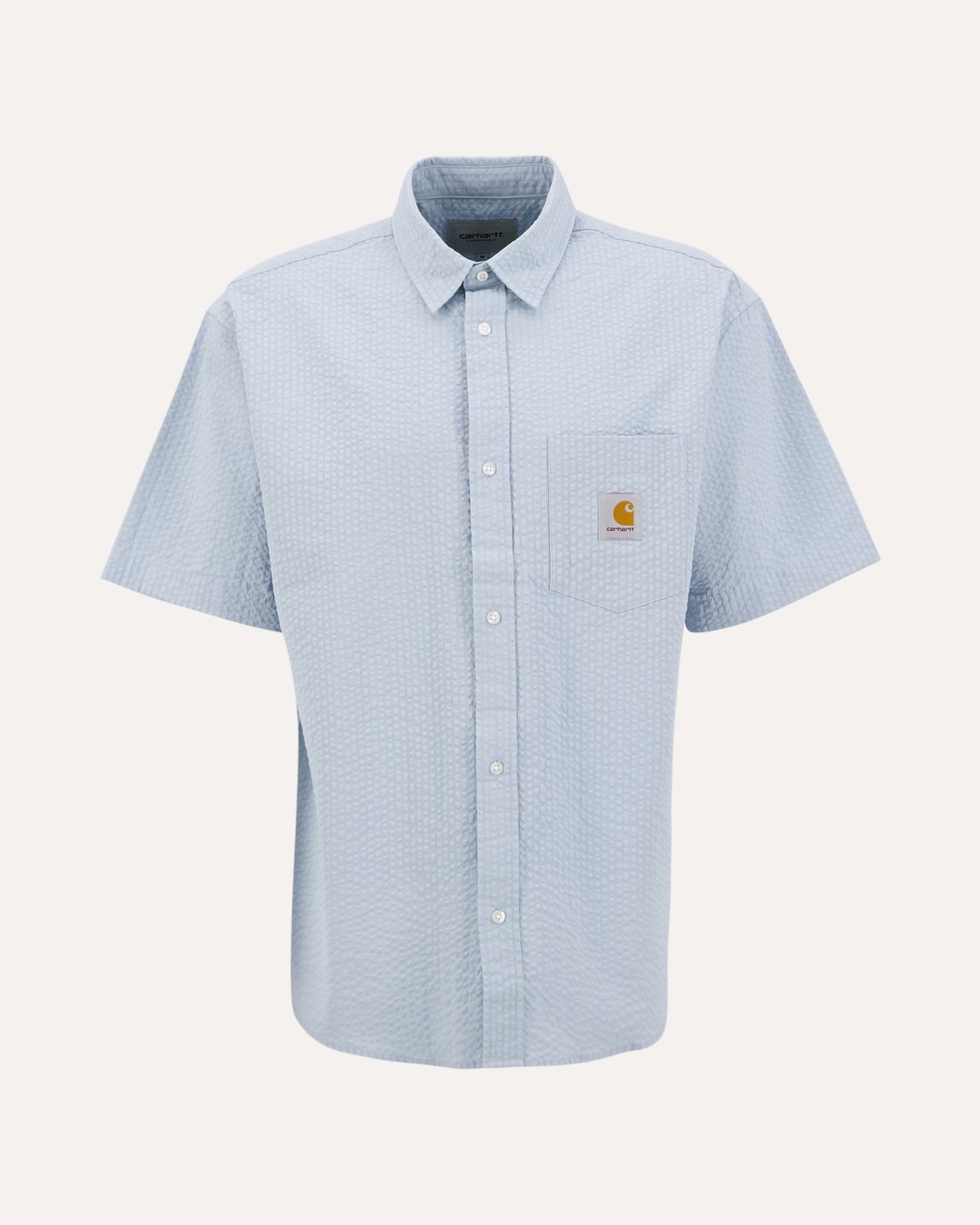 Carhartt WIP S/S Toland Shirt LICHTBLAUW 1