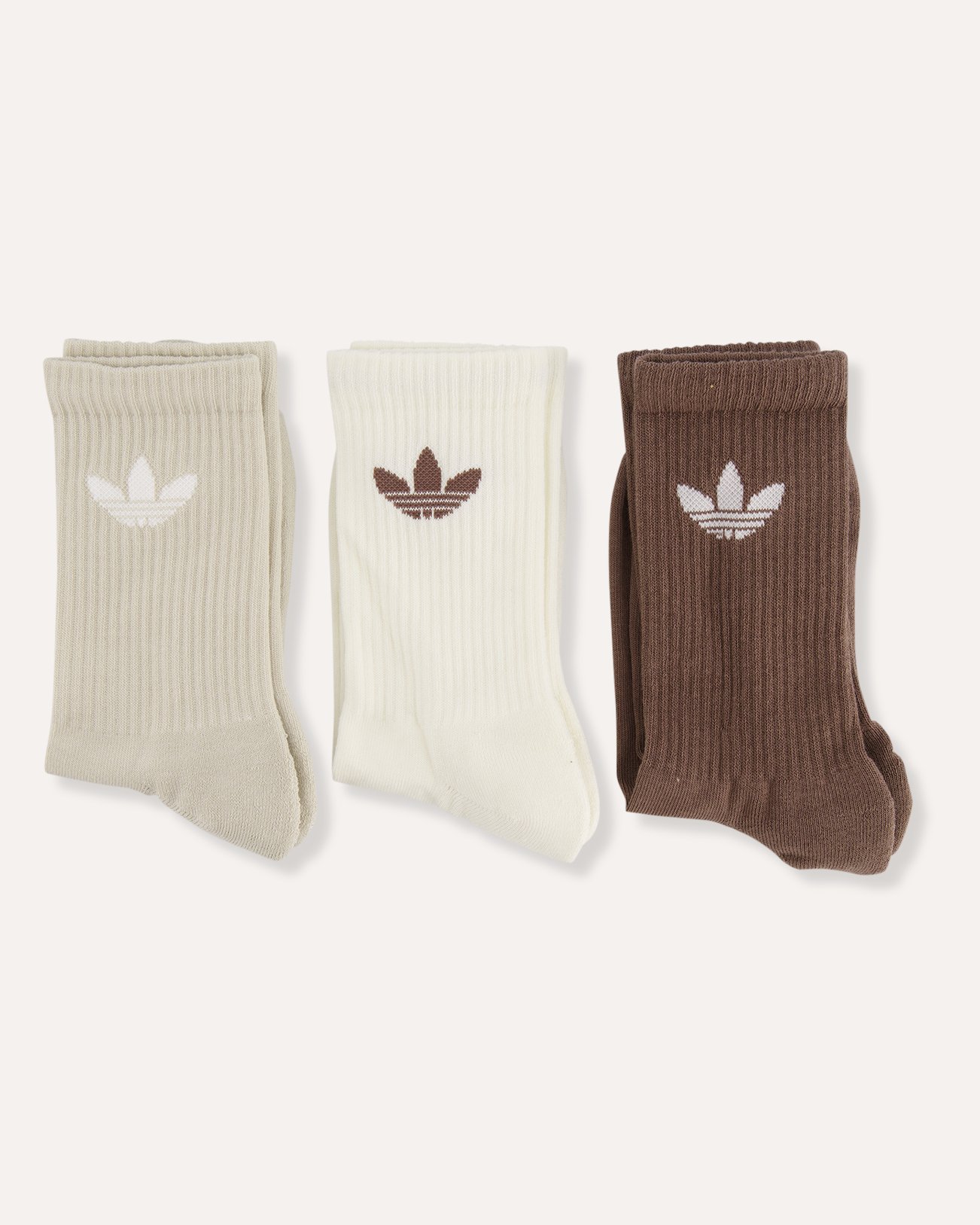 adidas Trefoil Crew Socks 6-pair BRUIN 1