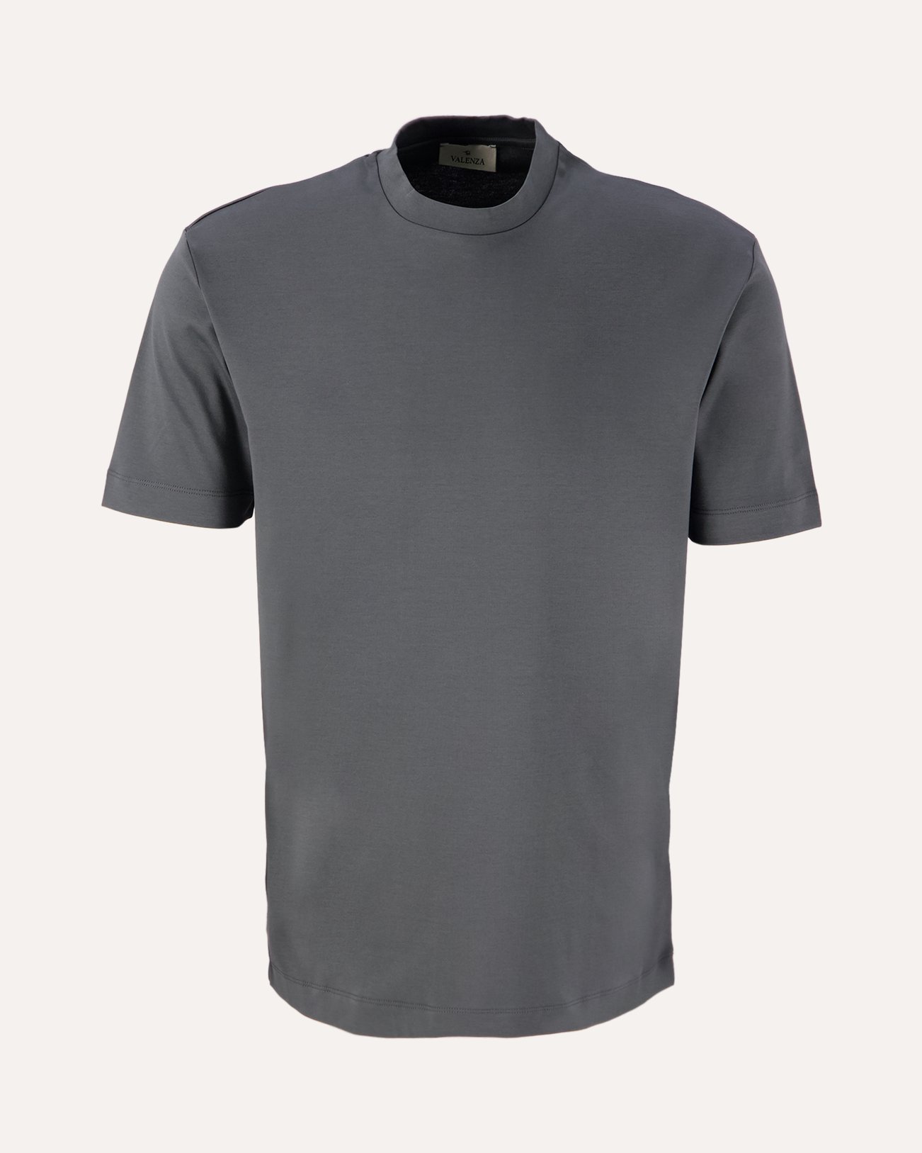 Valenza Interlock Supima T-Shirt GRIJS 1