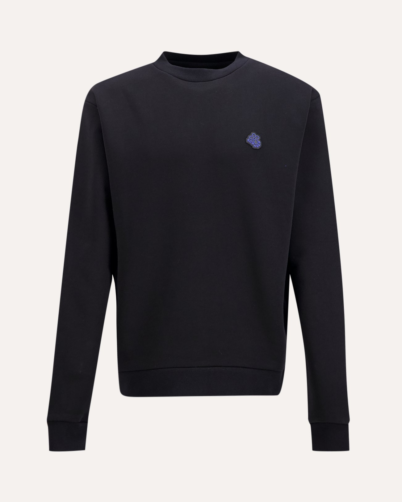 Flaneur Rubber Blossom Sweater ZWART 1