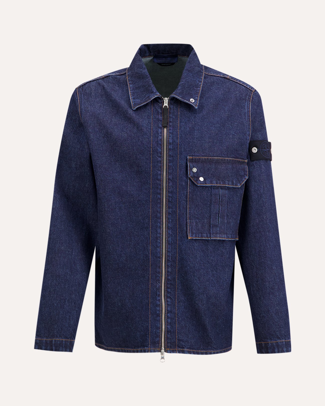Stone Island S00J7 Overshirt DENIM 1