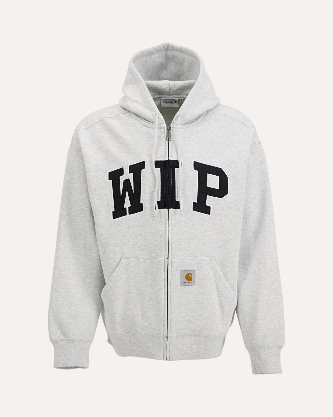 Carhartt Hooded Wip Sweat Jacket GRIJS 1