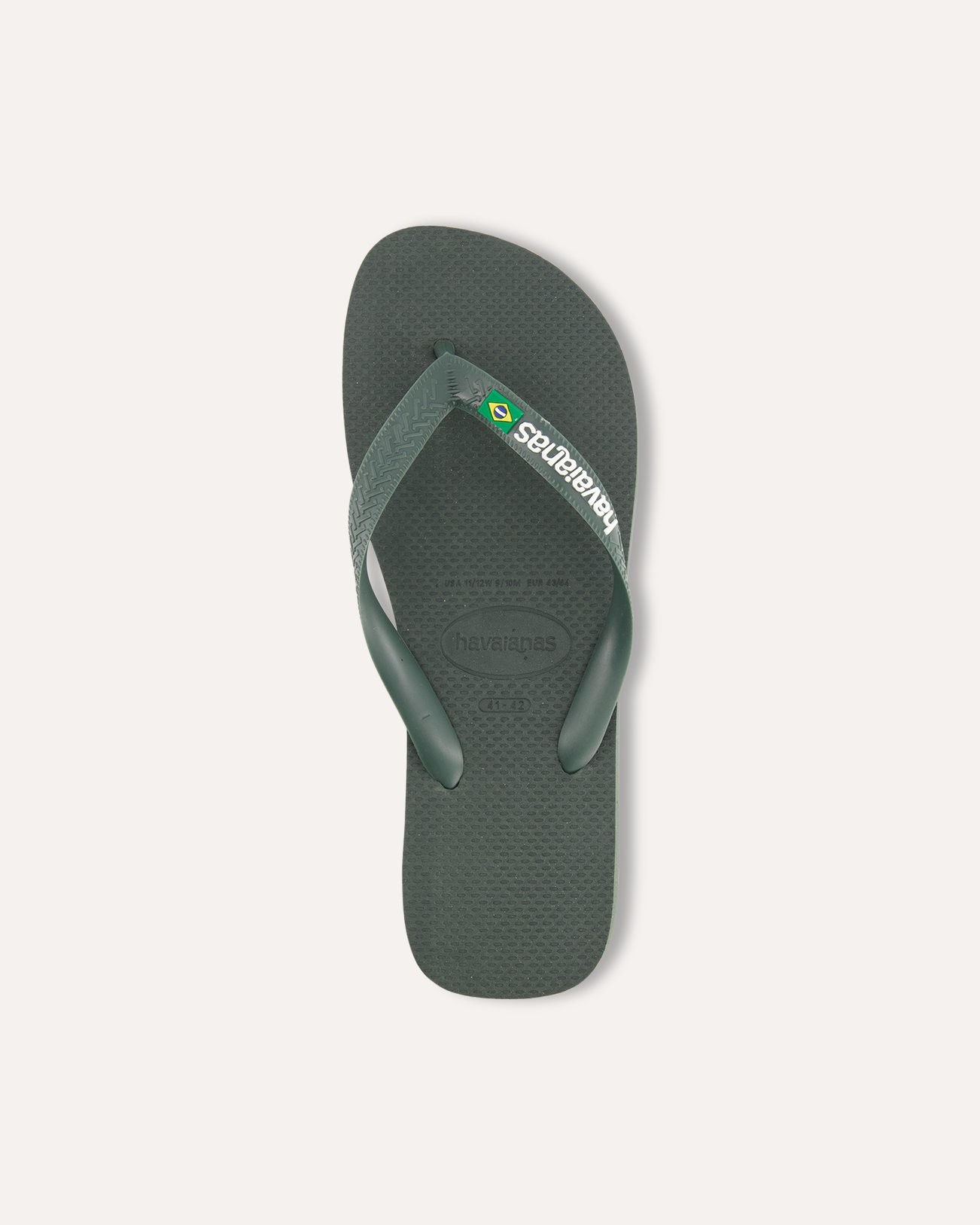 Havaianas Brasil Logo GREEN 1