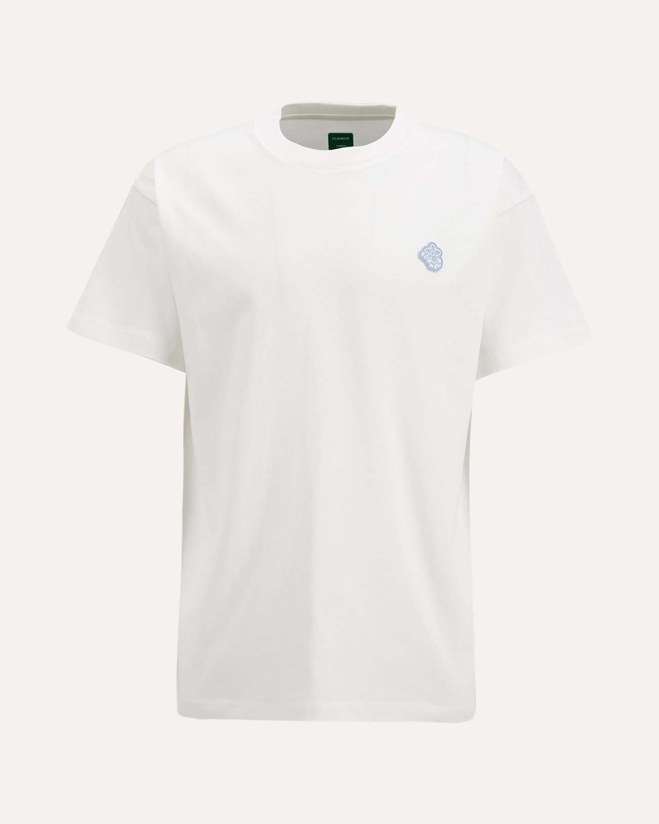 Flaneur Rubber Blossom T-Shirt WIT 1