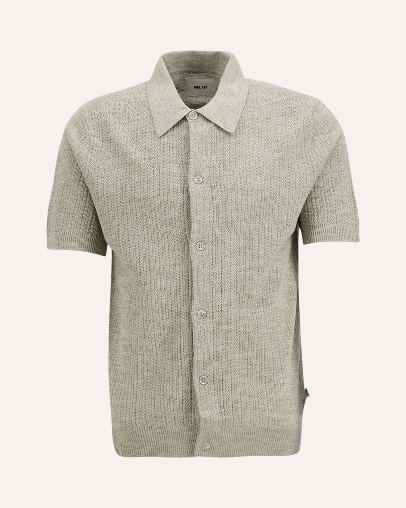 NN.07 Nolan Polo Cardigan 6695 GROEN 1