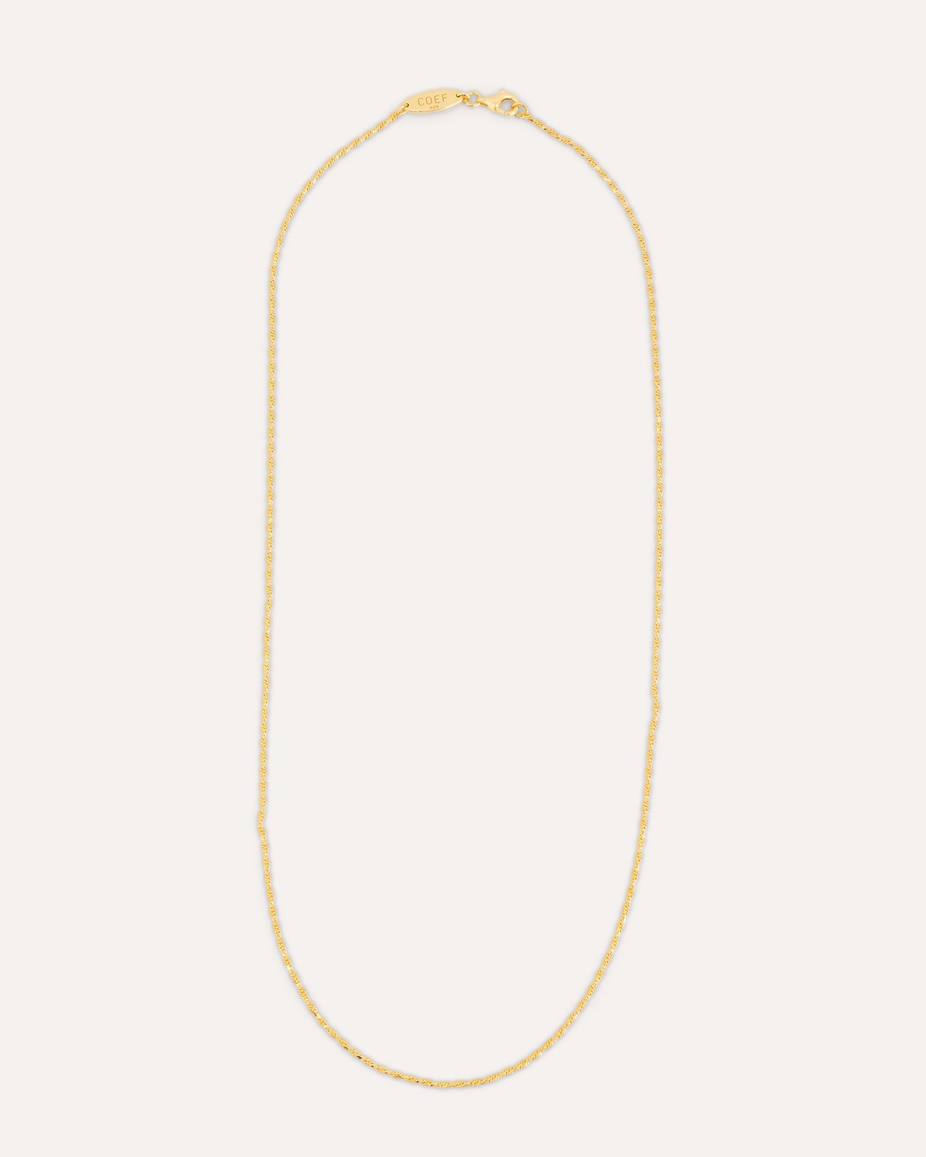 Coef Luca Necklace GOUD 1