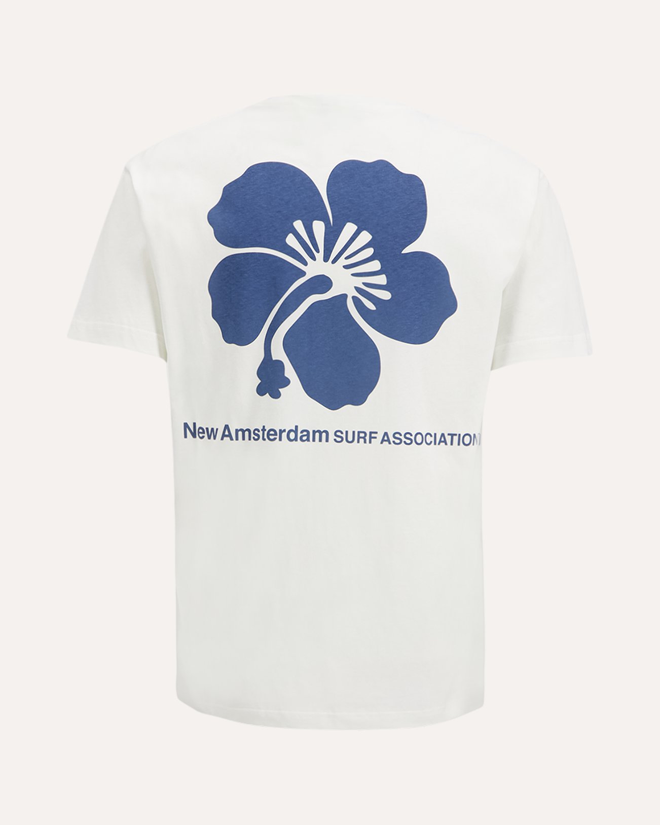 New Amsterdam Surf Association Hibiscus Tee WIT 1