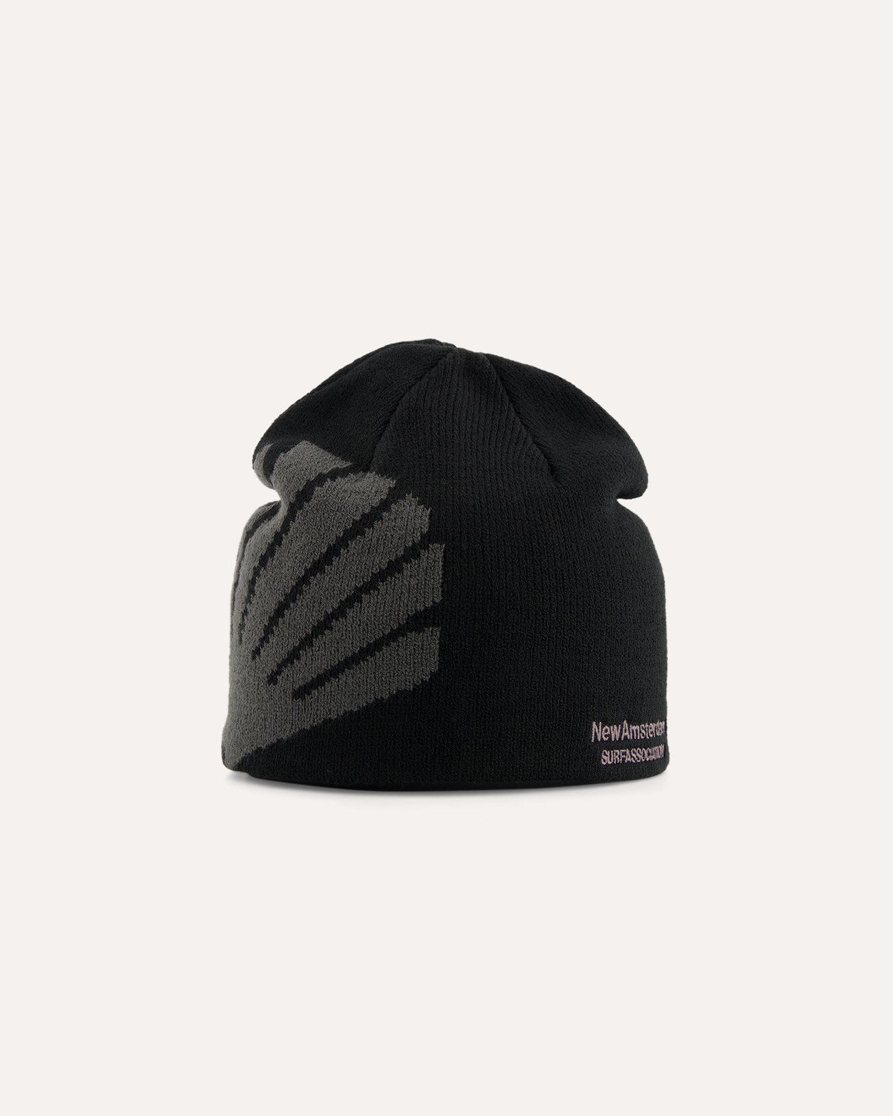 New Amsterdam Surf Association Oyster Beanie ZWART 1
