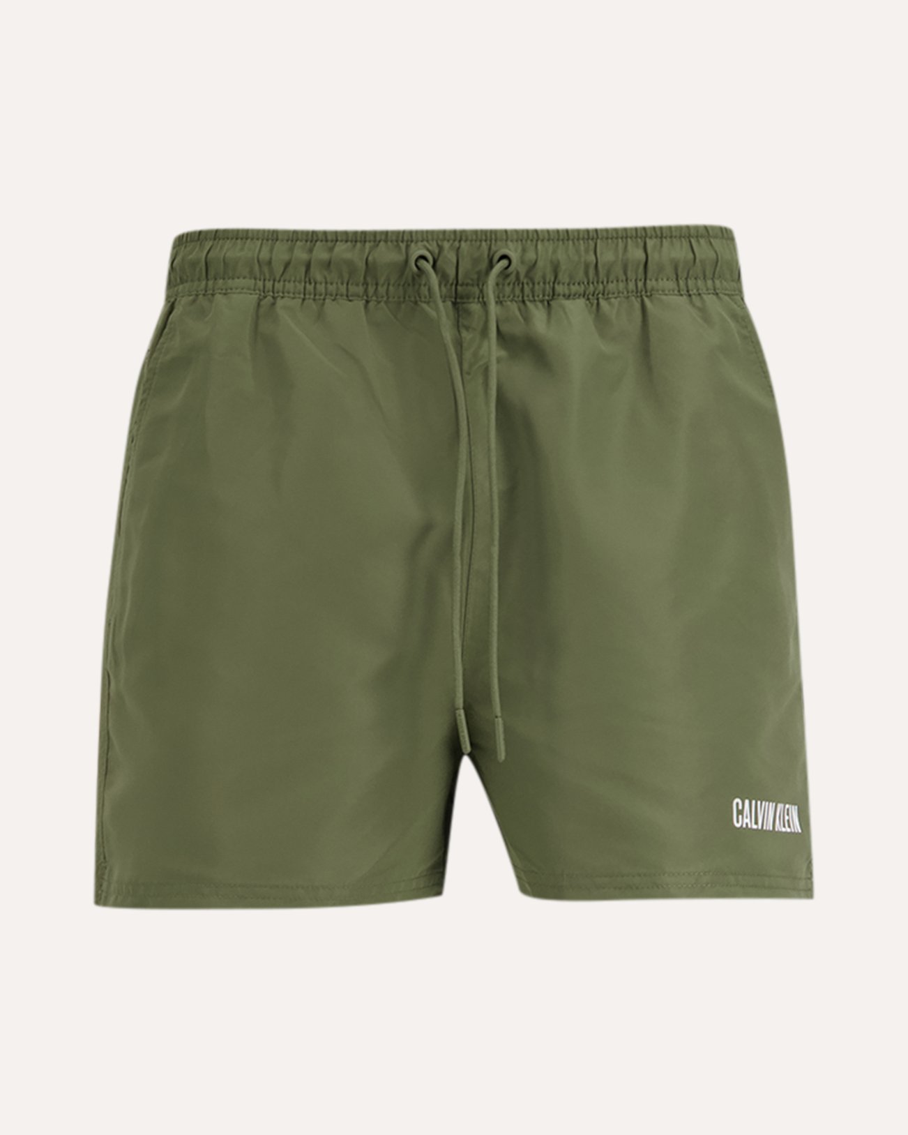 Calvin Klein Short Drawstring DONKERGROEN 1