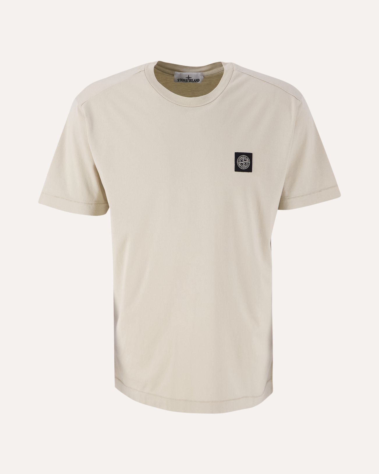 Stone Island 24113 Cotton Jersey T-Shirt BEIGE 1