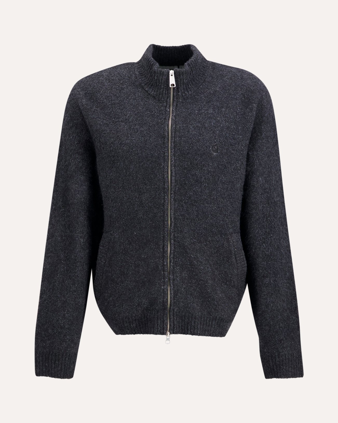 Carhartt Curtis Sweater Jacket ZWART 1