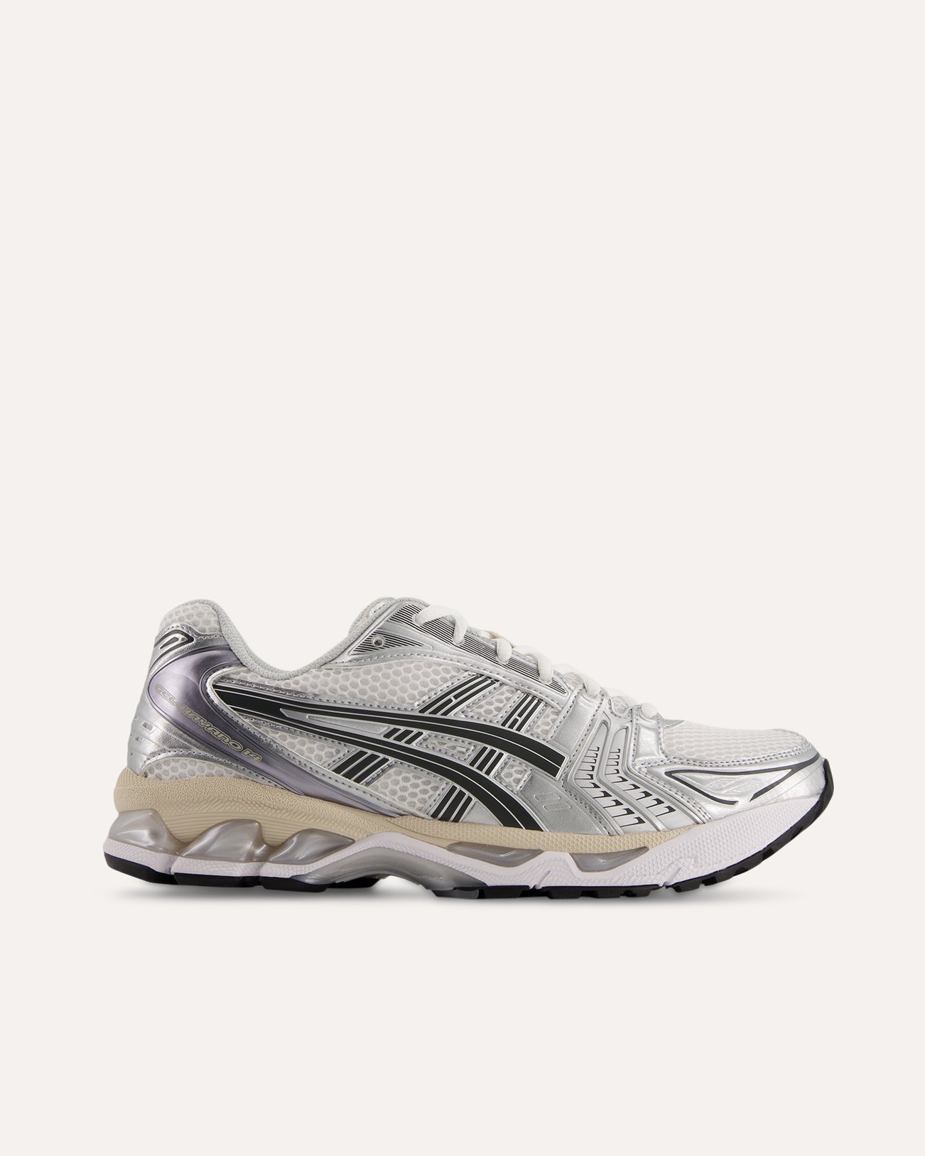 Asics Gel-Kayano 14 ZILVER 1