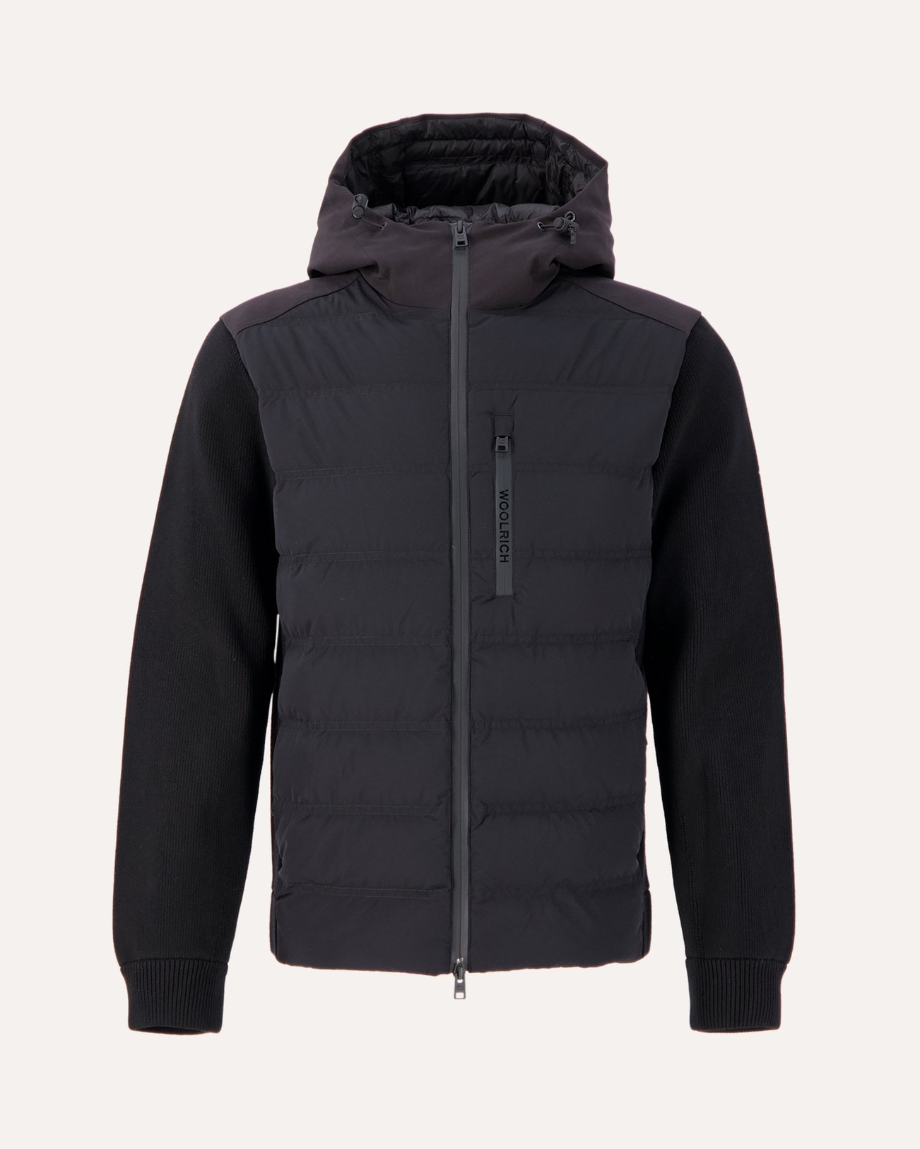 Woolrich Bering Hybrid ZWART 1