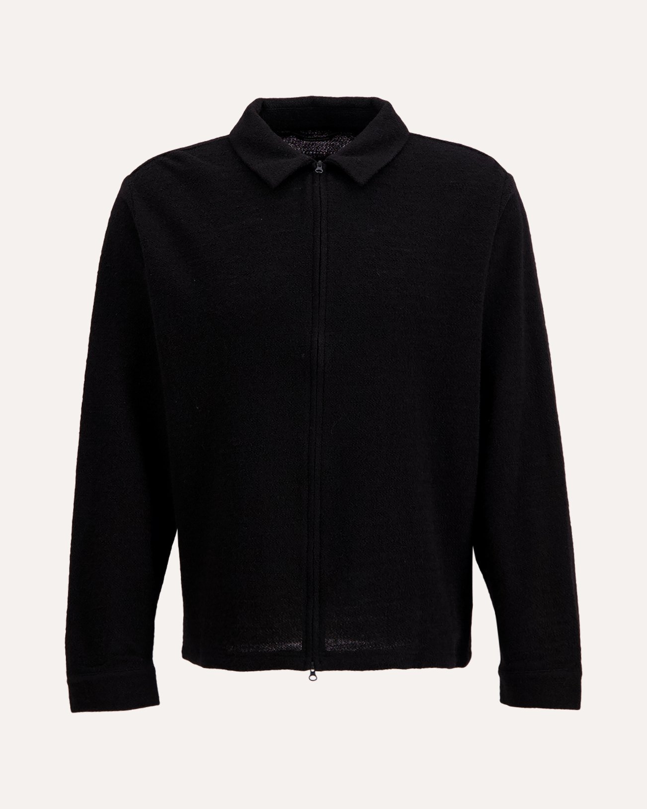 Hiking patrol Edge Knit Zip Shirt ZWART 1
