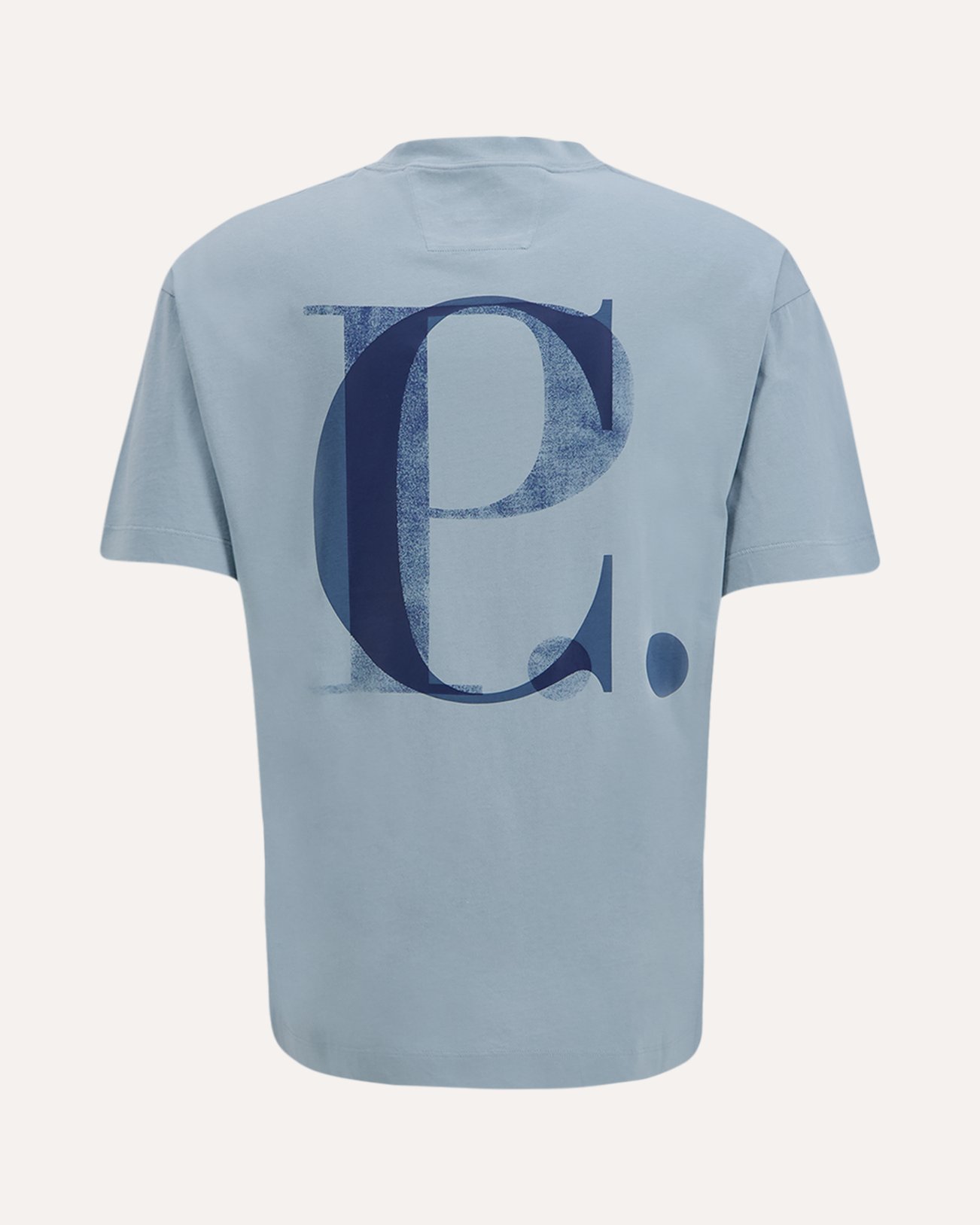 C.P. Company T-Shirt Met Backprint BLAUW 1