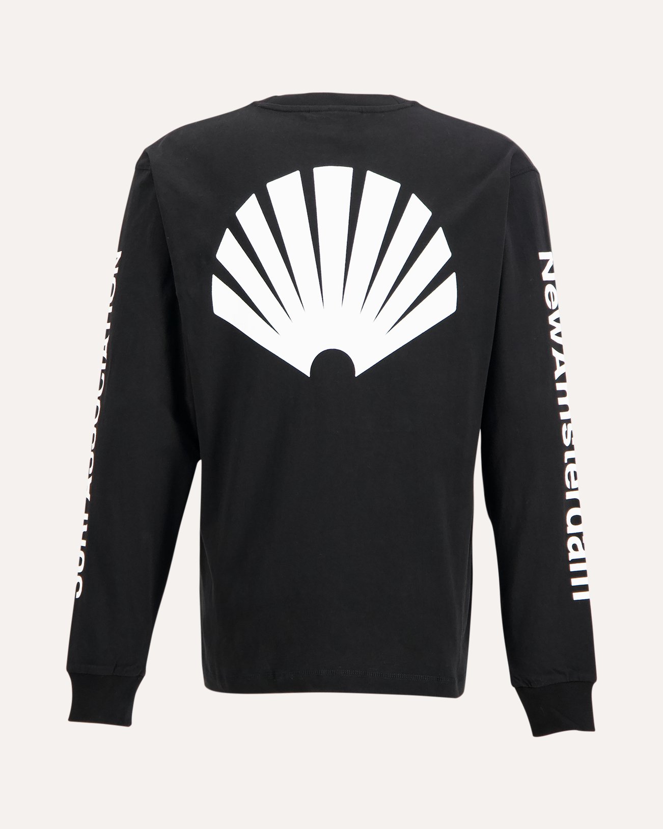 New Amsterdam Surf Association Logo Longsleeve ZWART 1