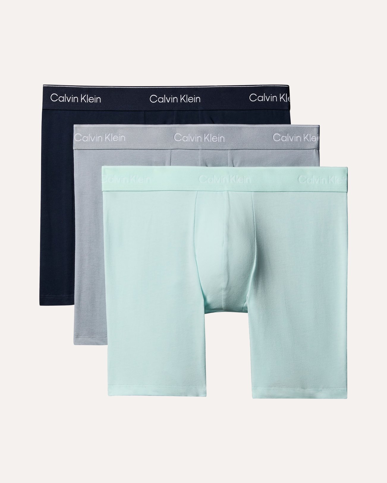 Calvin Klein Boxer Brief 3Pk LICHTGROEN 1