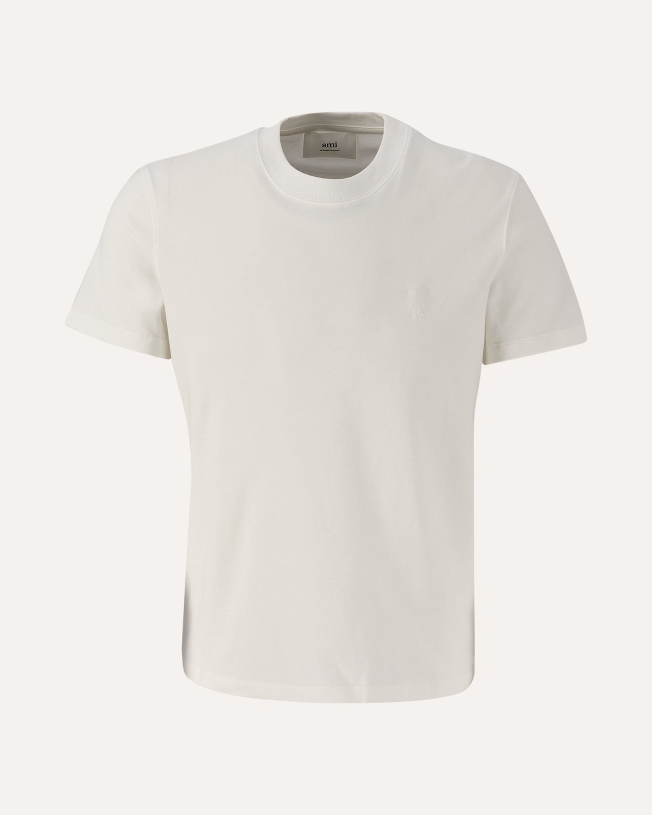 AMI Paris Tonal ADC T-shirt White 1