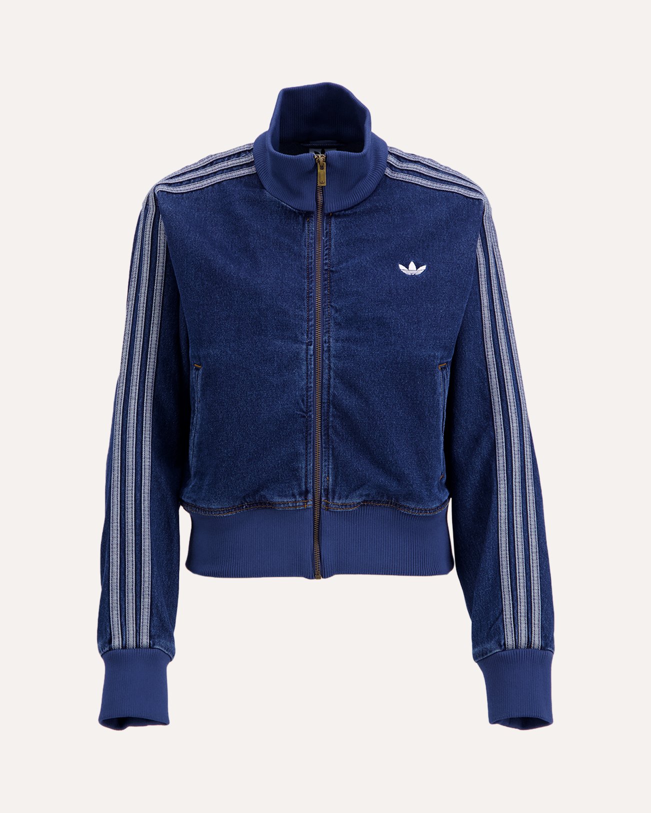 adidas Firebird Tracktop Denim BLAUW 1