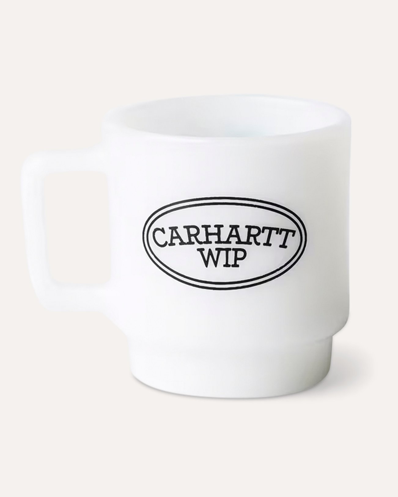 Carhartt Hugging Cats Glass Mug WIT 1