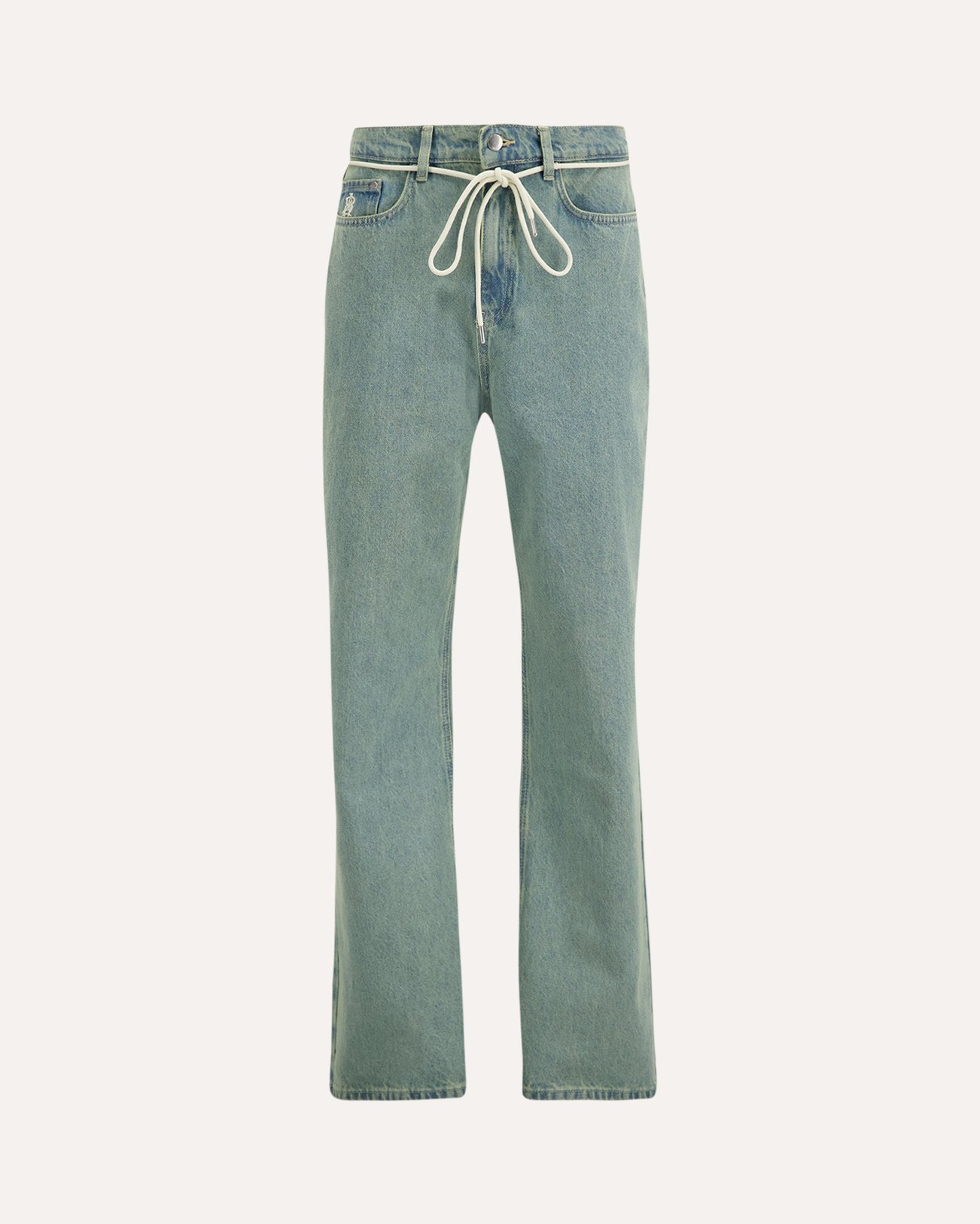about:blank Relaxed Denim Jean BLAUW 1