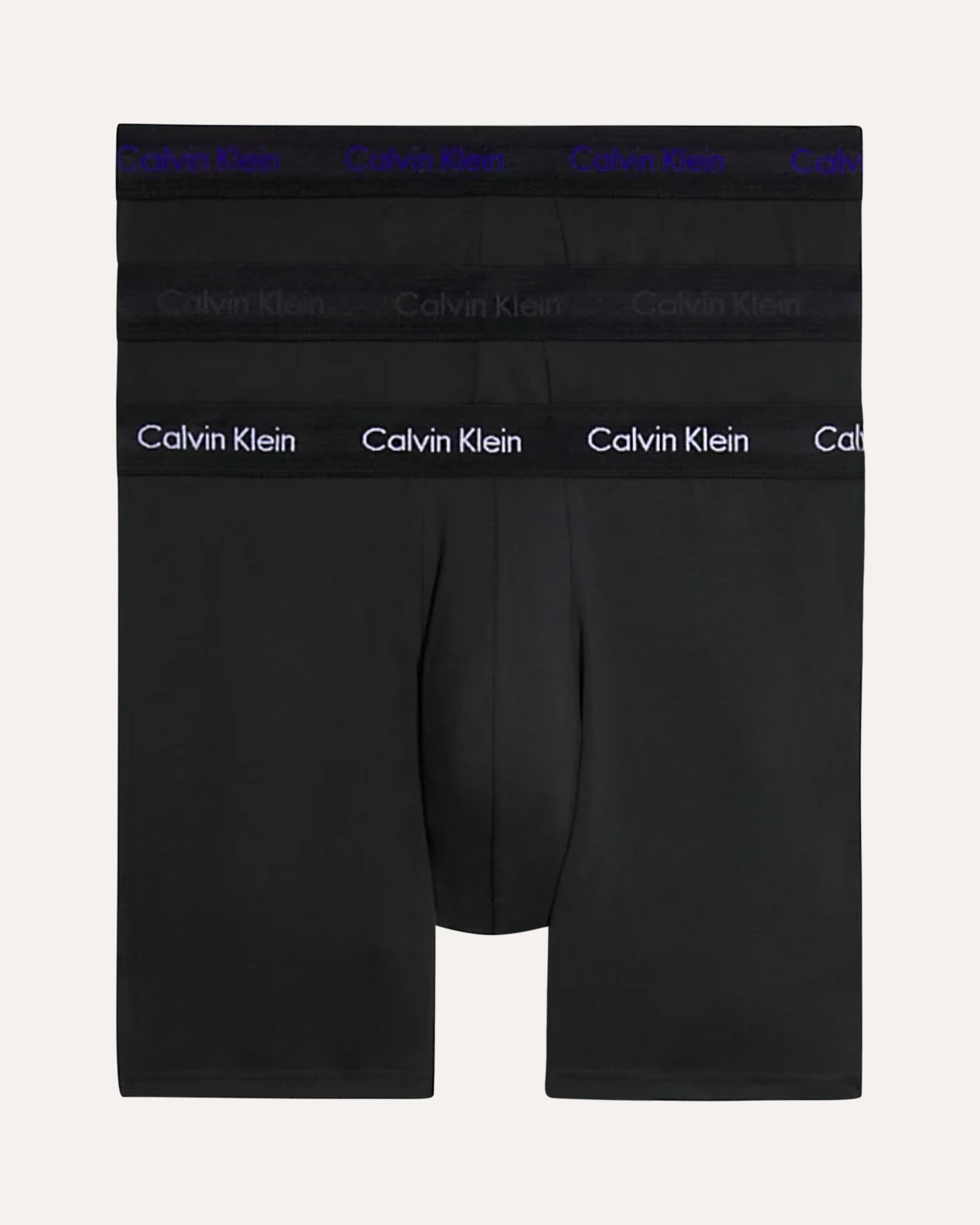 Calvin Klein Boxer Brief 3Pk ZWART 1