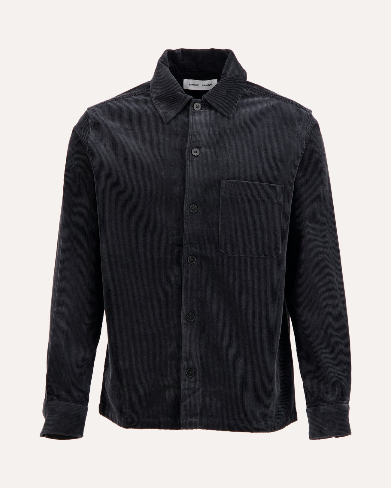 Samsøe Samsøe Sadamon Js Overshirt 14934 ZWART 1