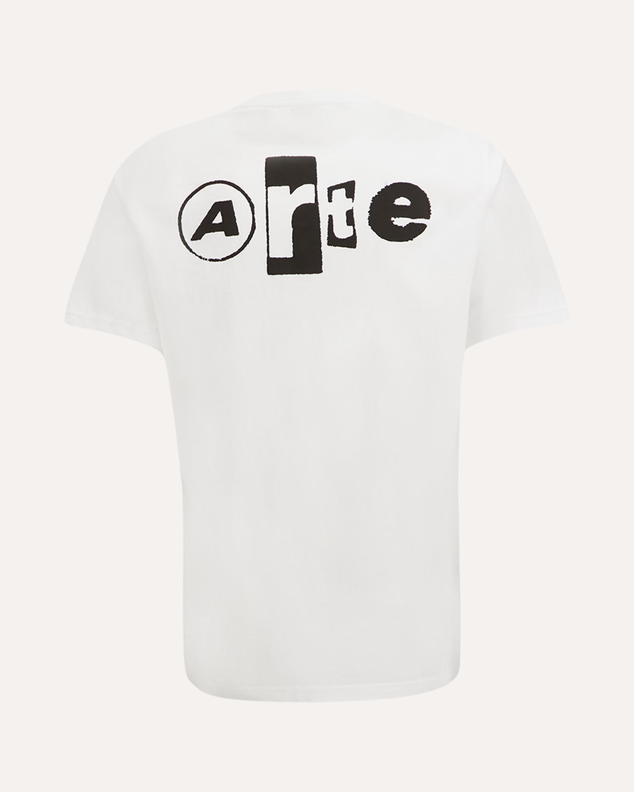 Arte Antwerp Back Collage T-Shirt WIT 1