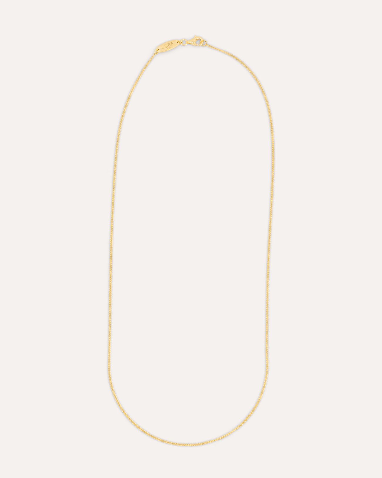 Coef Cane Necklace GOUD 1