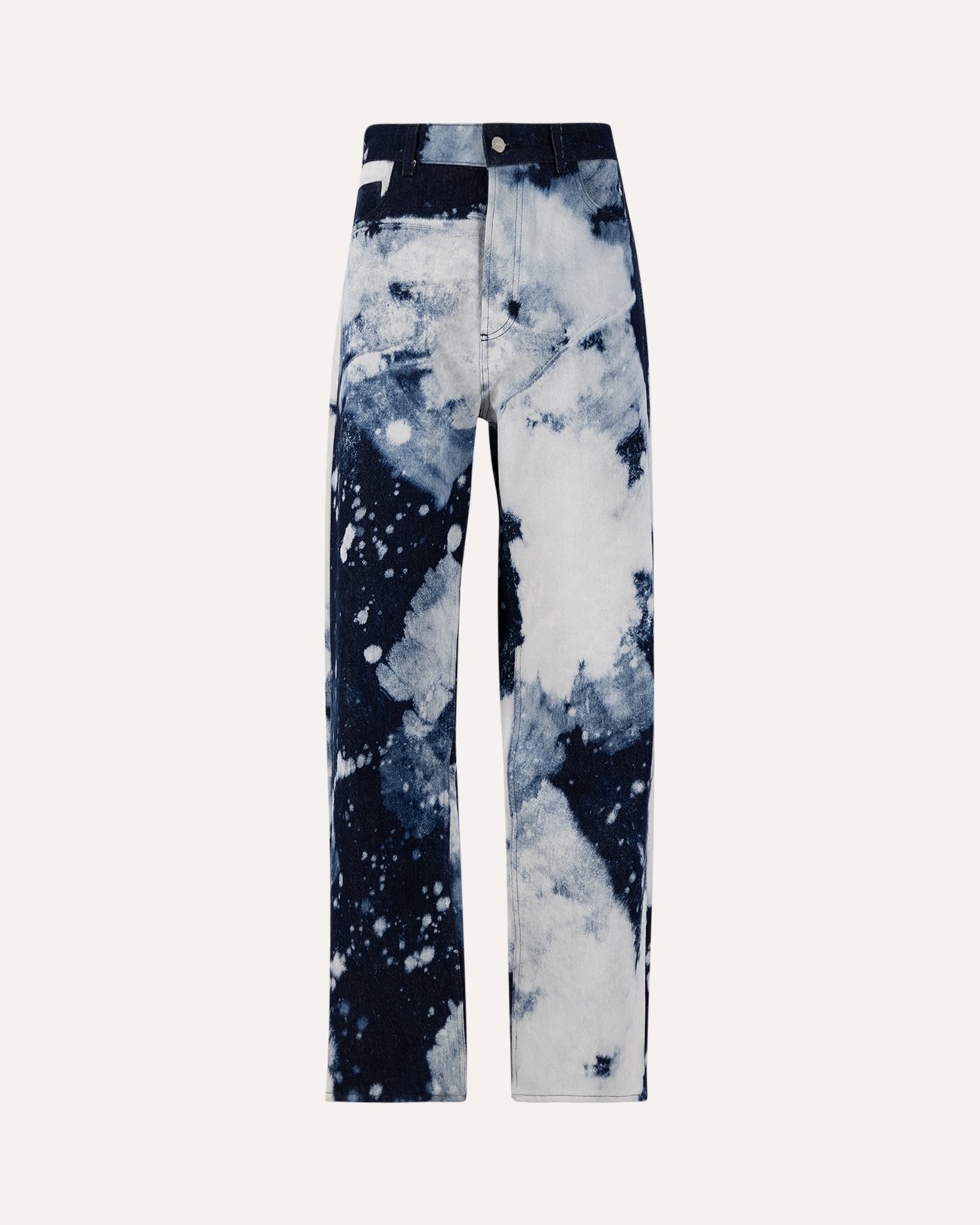 A-COLD-WALL* Hand Bleached Wide Leg Jean BLACK 1