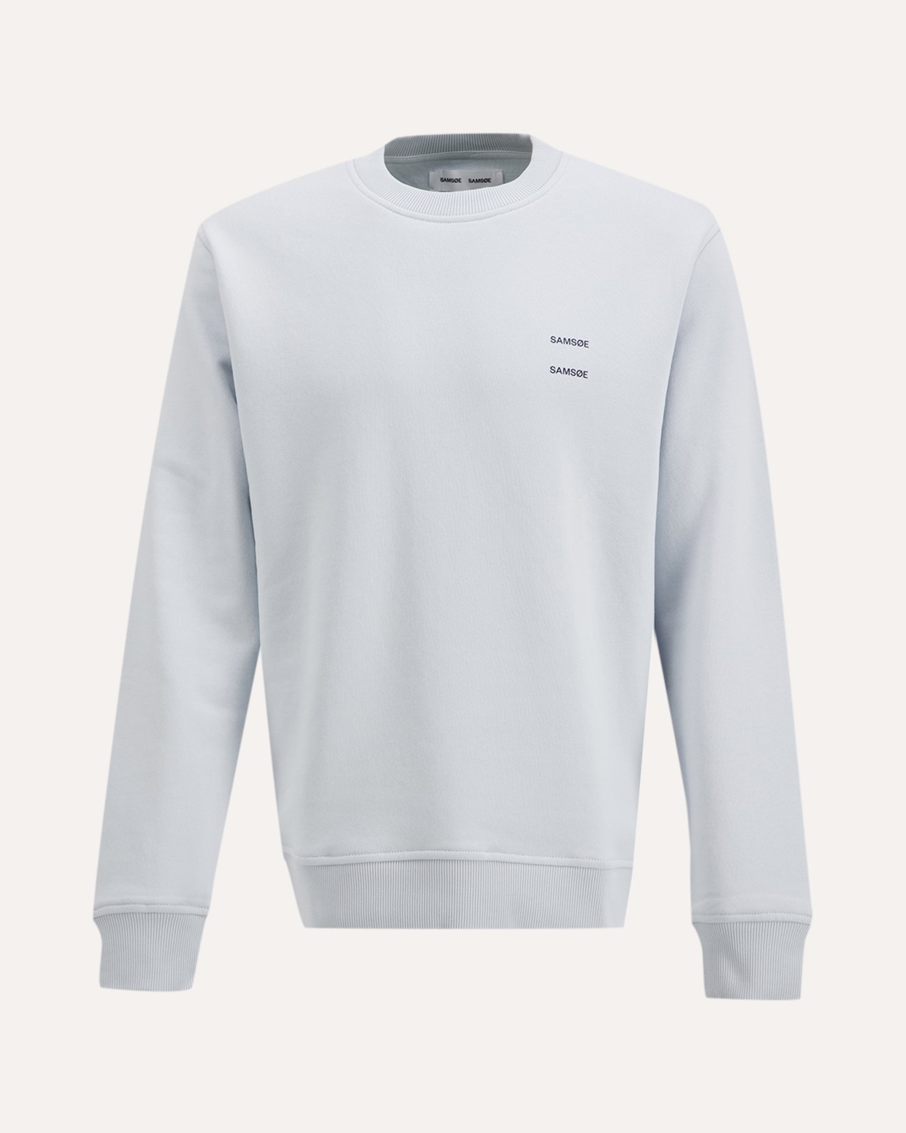 Samsøe Samsøe Joel Crew Neck 11414 LICHTBLAUW 1
