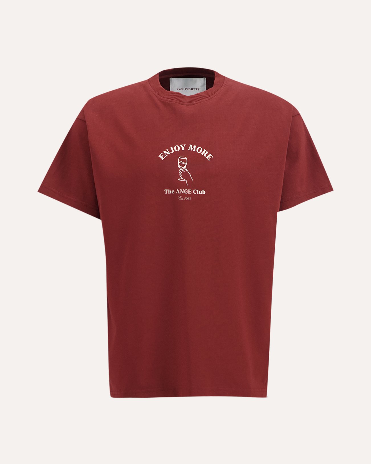 Ange Projects Enjoy More T Shirt ROOD 1
