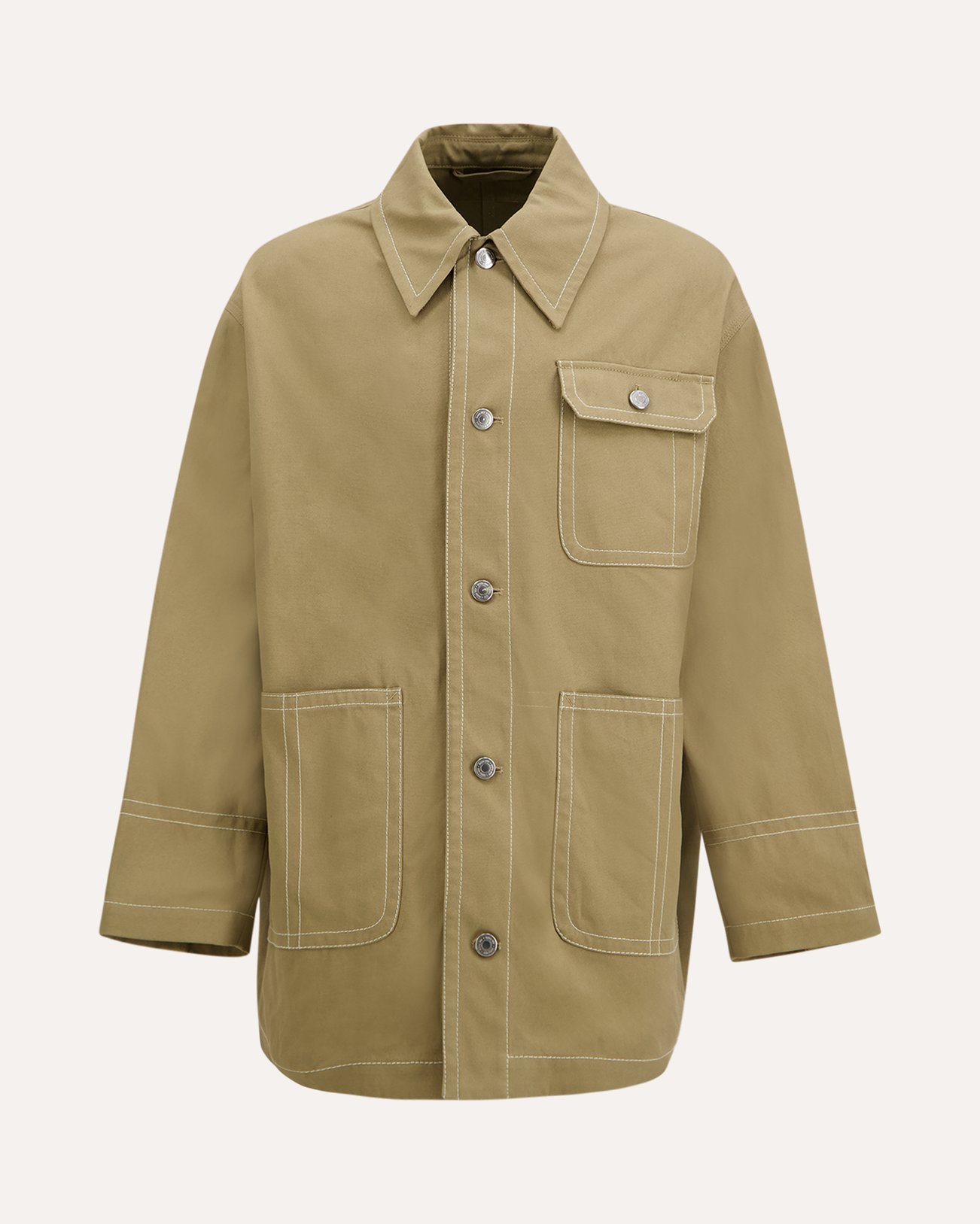 AMI Paris Veste Worker BEIGE 1