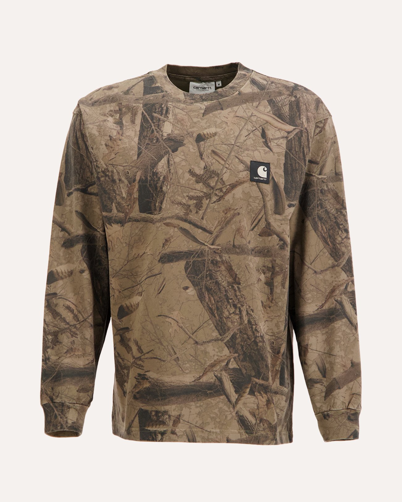 Carhartt L/S Feather Tree T Shirt GROEN 1