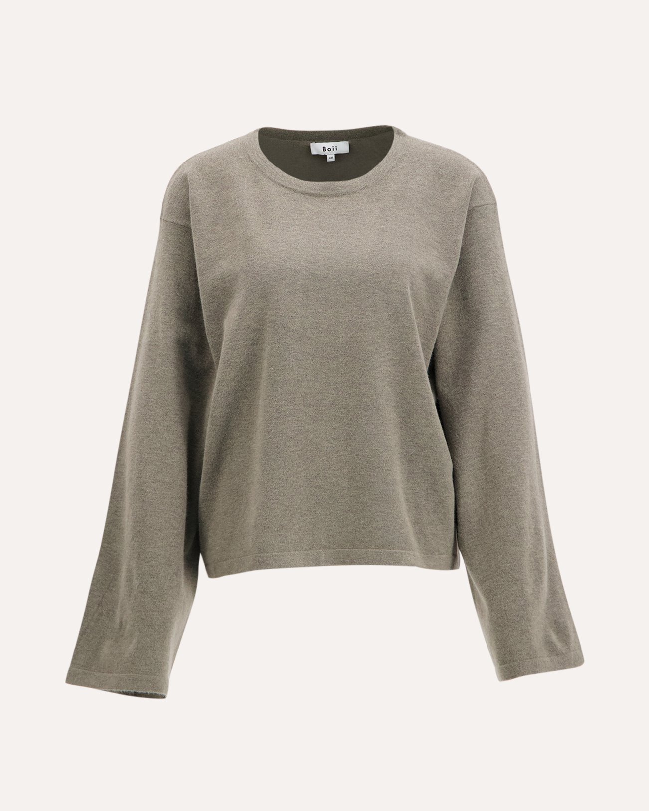 Boii Studios Wero O Neck Knit BRUIN 1