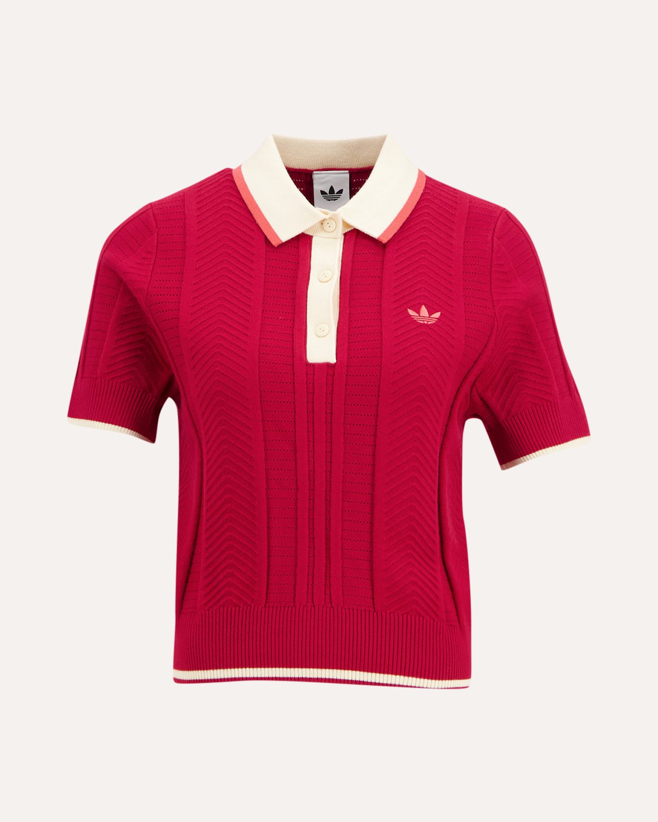 adidas Polo Short Sleeve ROOD 1