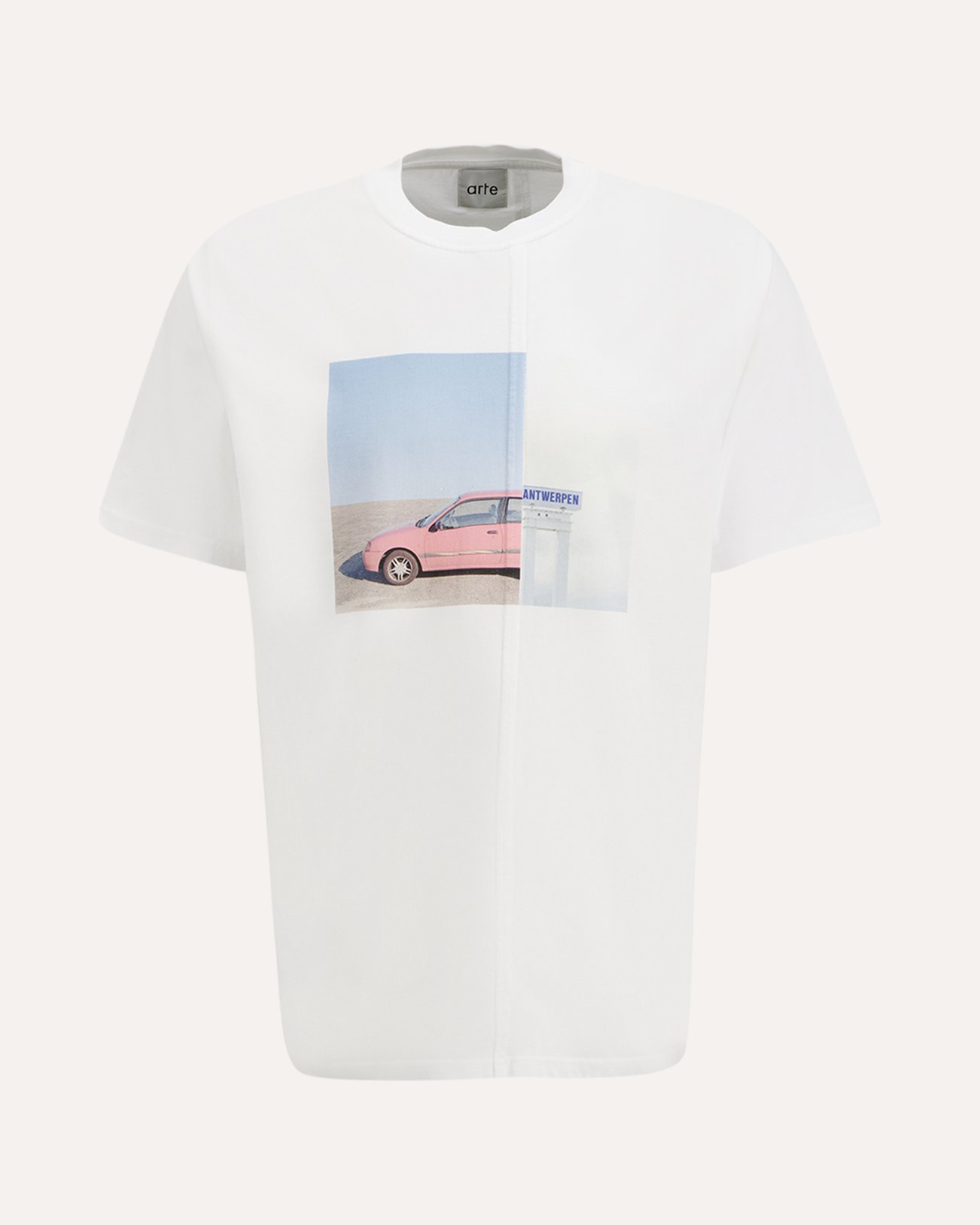 Arte Antwerp Photo T-Shirt WIT 1