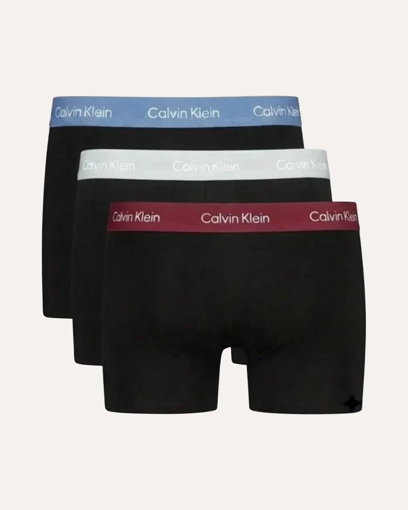 Calvin Klein Boxer Brief 3 Pk ZWART 1