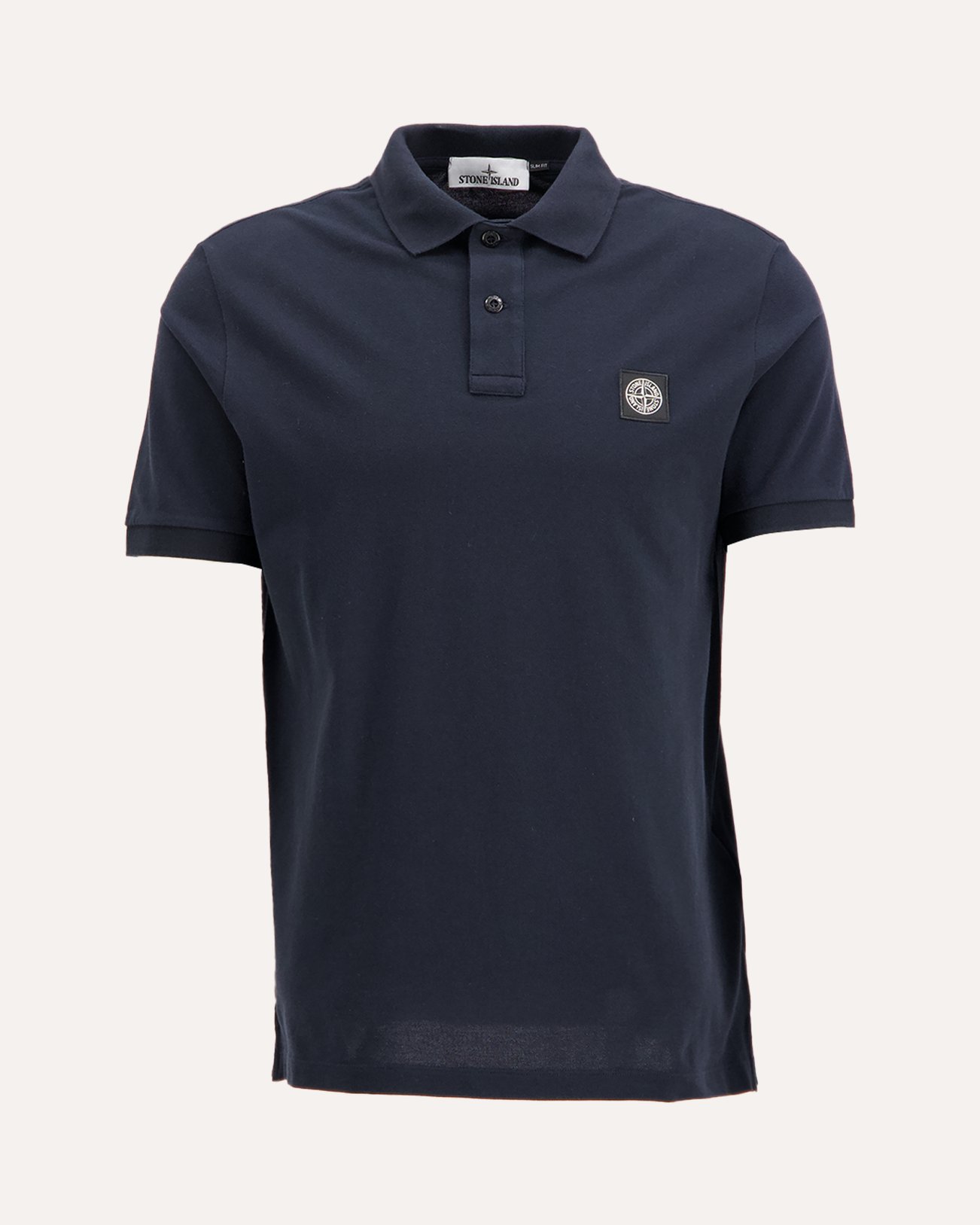 Stone Island S0017 Polo DONKERBLAUW 1