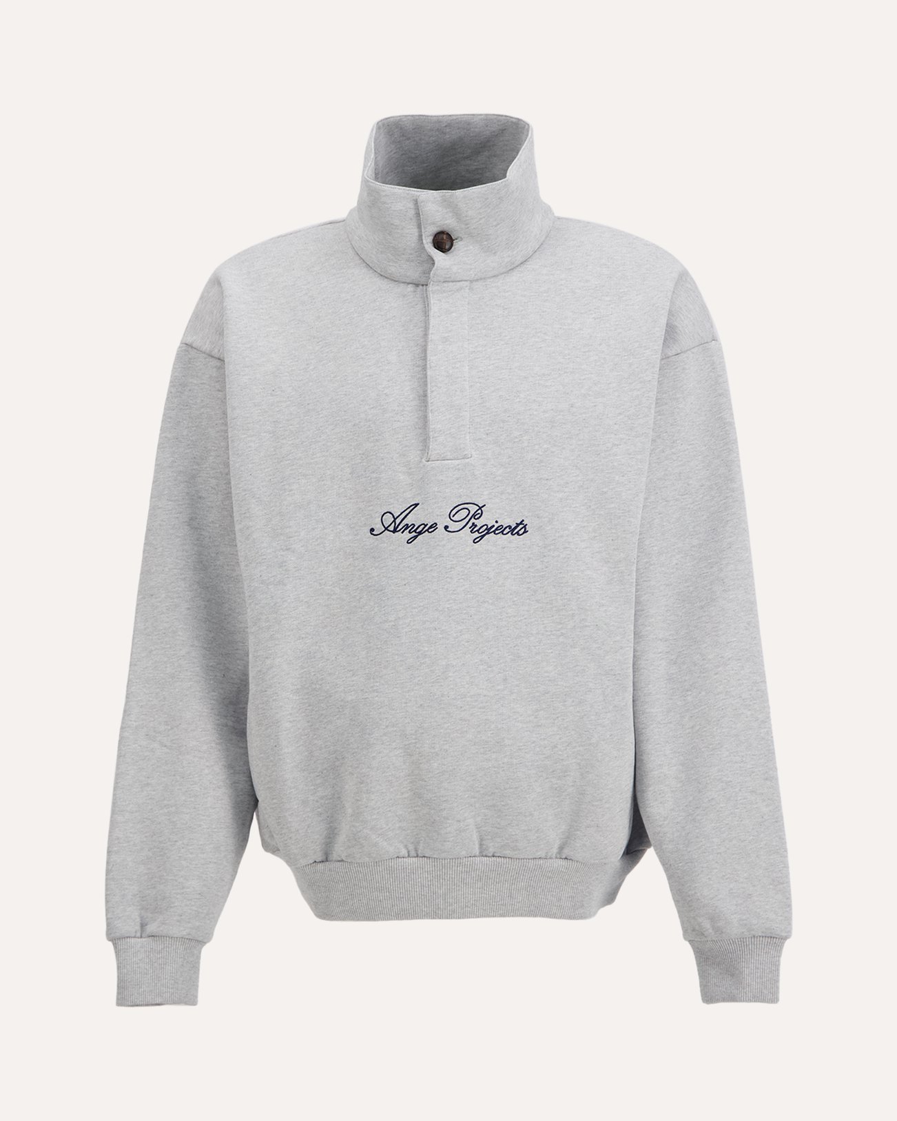 Ange Projects Button Script Rollneck GRIJS 1