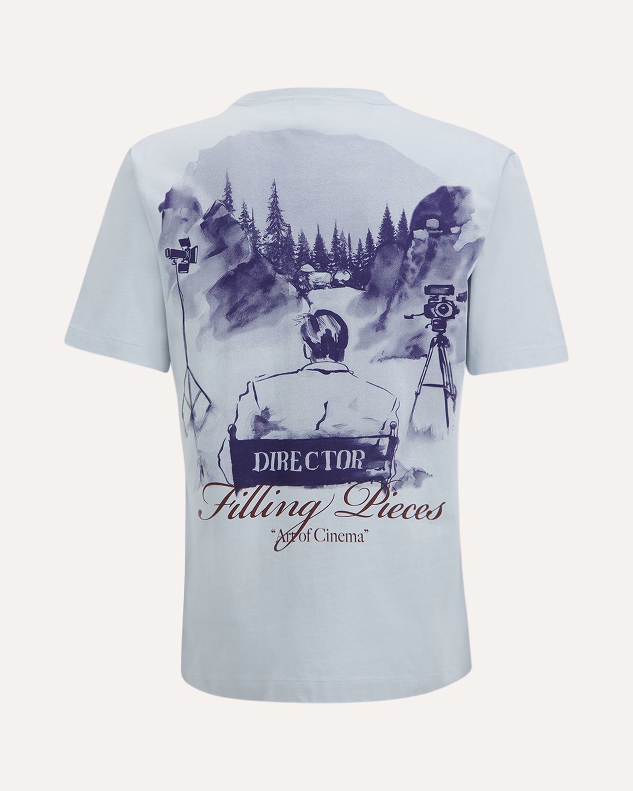 Filling Pieces T Shirt Director BLAUW 1