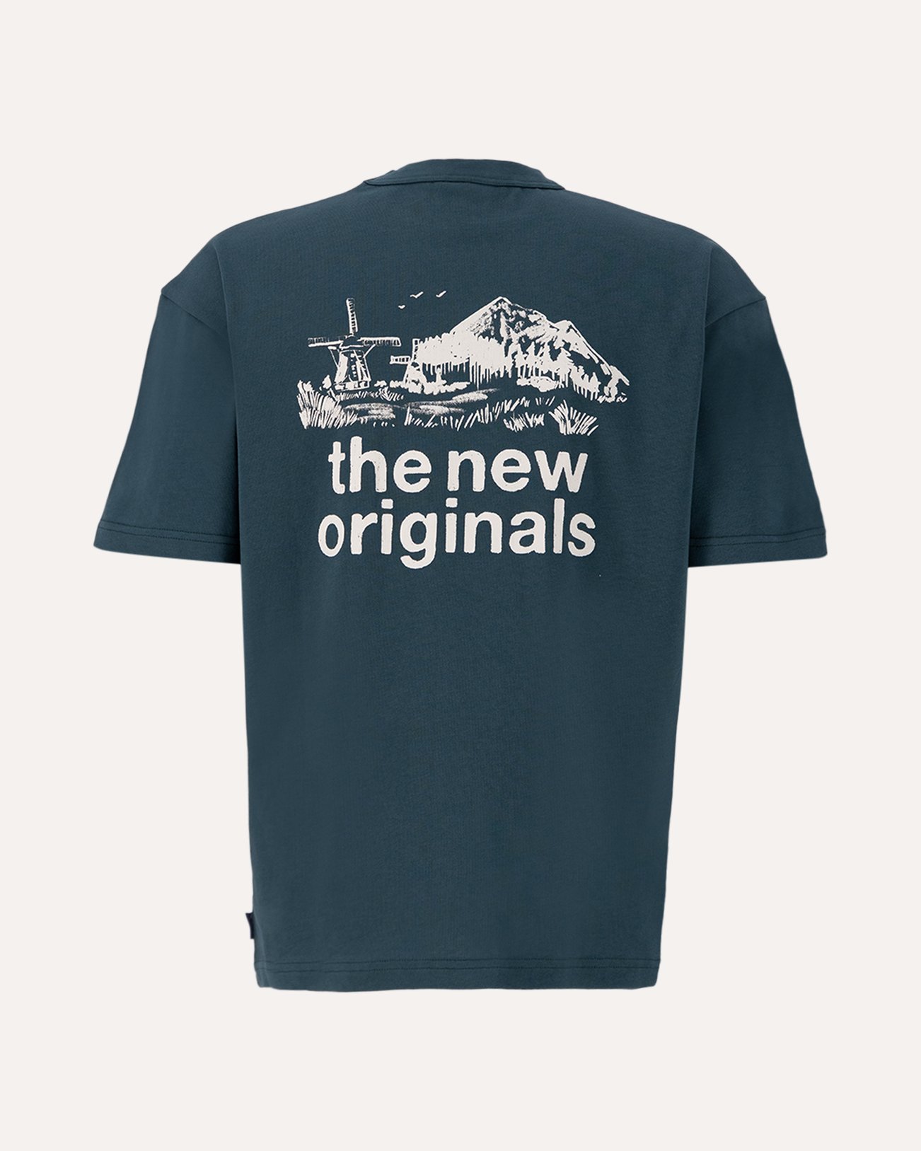 The New Originals Molen Tee DONKERGROEN 1