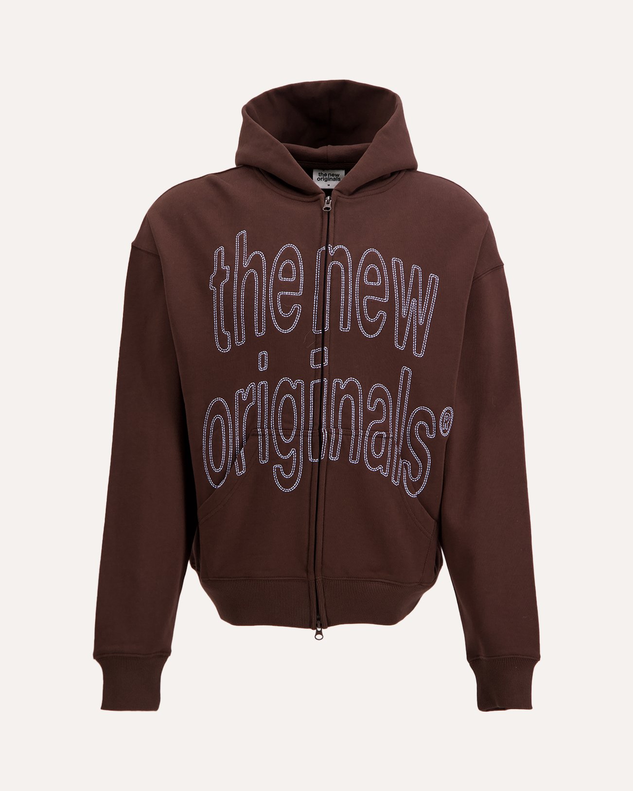 The New Originals Big Logo Zip Up Hoodie BRUIN 1