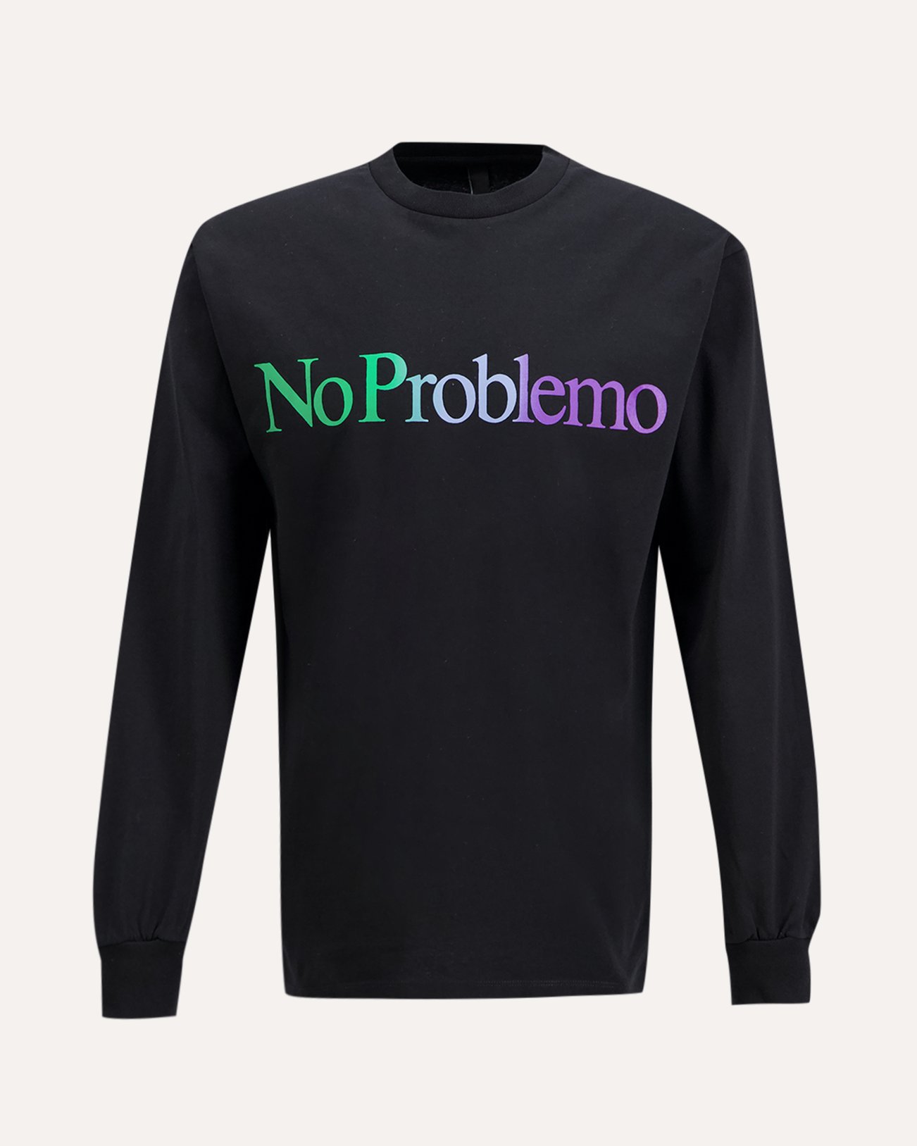No Problemo No Problemo Ls Tee ZWART 1
