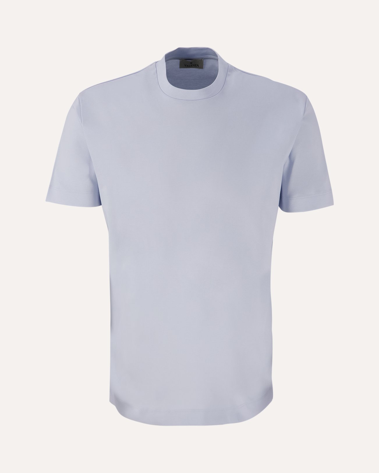 Valenza Interlock Supima T-Shirt BLAUW 1