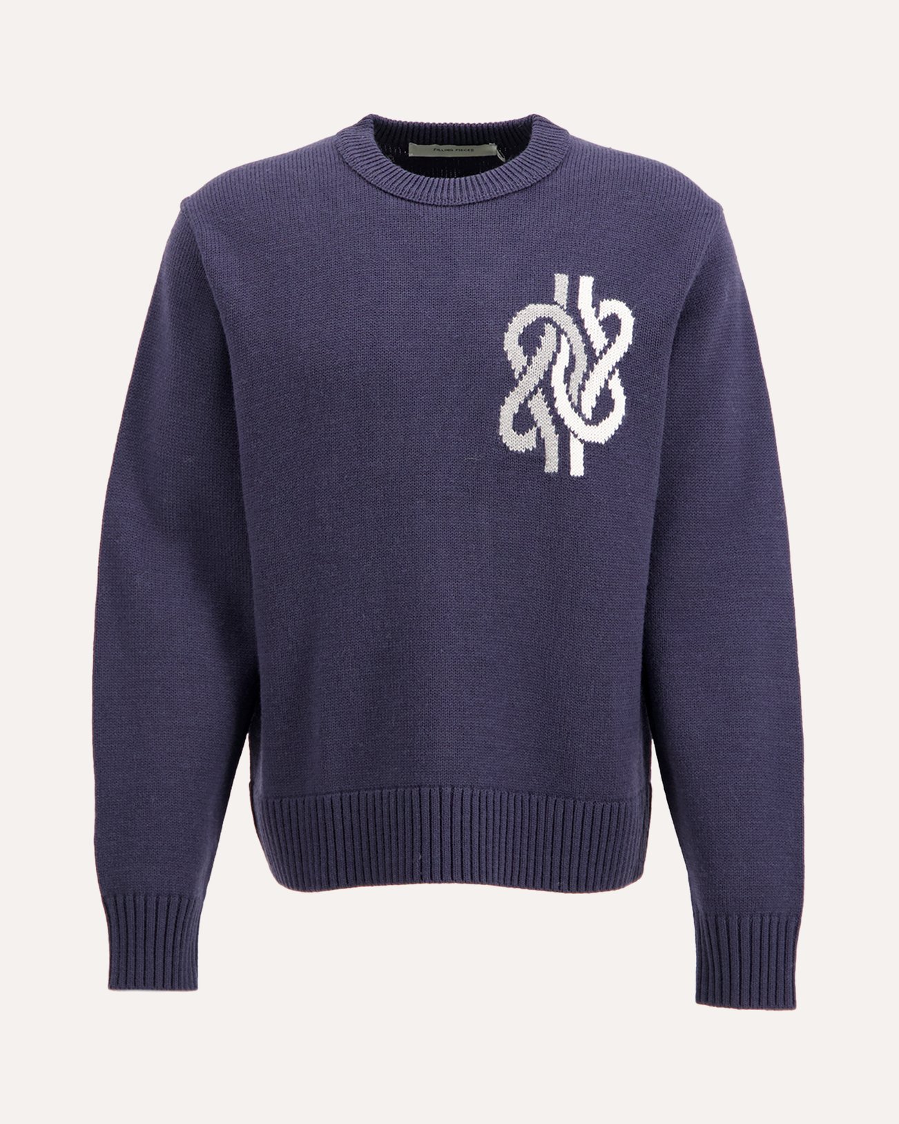 Filling Pieces Knit Sweater Knot DONKERBLAUW 1