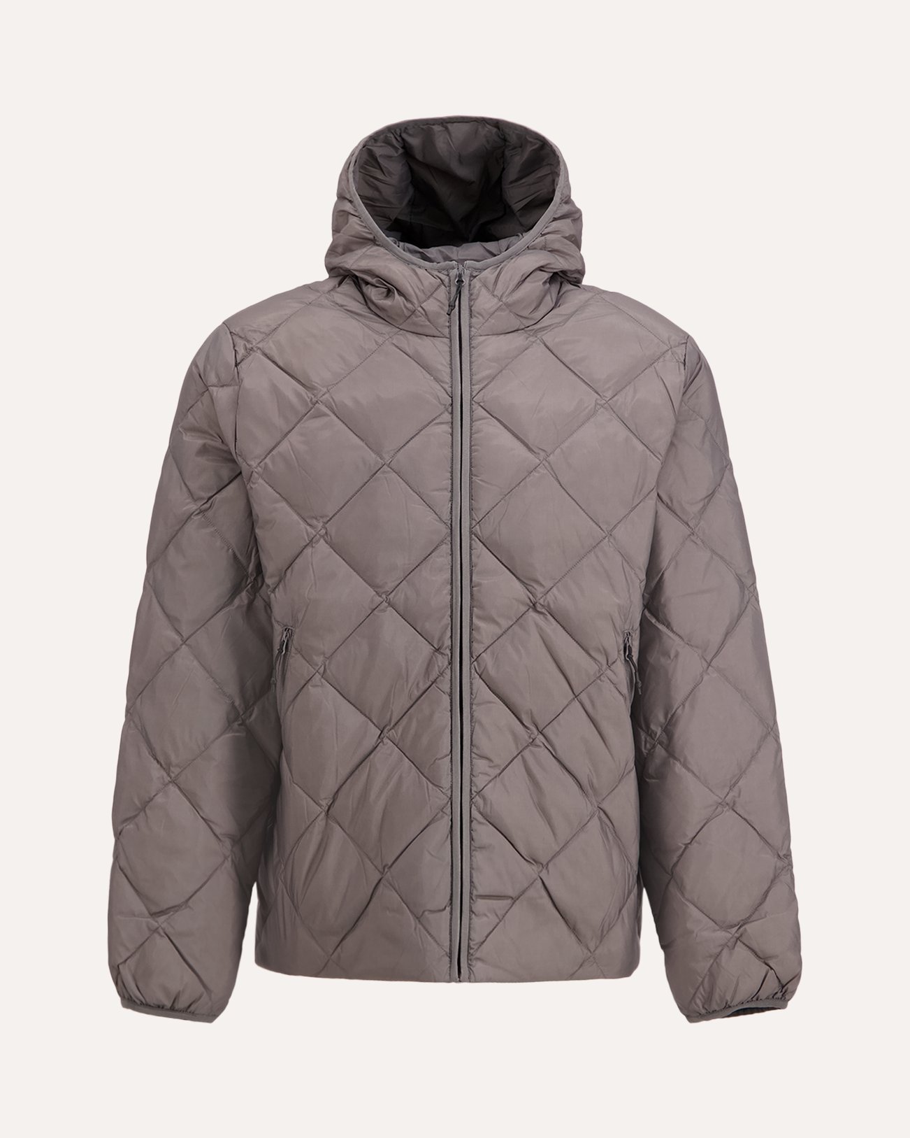 Hiking patrol Base Lt Down Hooded Jacket GRIJS 1